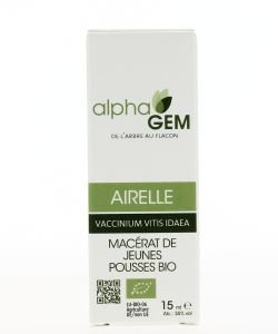 Airelle (Vaccinium vitis idaea) bourgeon BIO, 15 ml